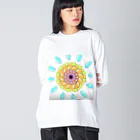 まいかる🔮 何かをチャレンジするときの開運アドバイザーの美味しそうなマンダラ Big Long Sleeve T-Shirt