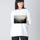 世界美術商店の天国の平原 / The Plains of Heaven ビッグシルエットロングスリーブTシャツ