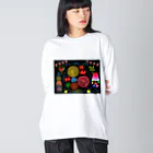 tamtamlandのずっと忘れない夏祭り Big Long Sleeve T-Shirt