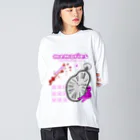 ㌍のるつぼのmemories ビッグシルエットロングスリーブTシャツ