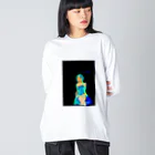 NIL の幽霊 Big Long Sleeve T-Shirt