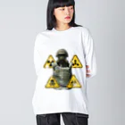 Y.T.S.D.F.Design　自衛隊関連デザインのNBC ビッグシルエットロングスリーブTシャツ