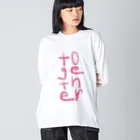 hippi▲▲▲のtogether ビッグシルエットロングスリーブTシャツ