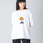 ケイチャンネル・K🐈のケイチャンネル公式グッズ　ちびケイシリーズ Big Long Sleeve T-Shirt