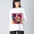 大人の事情の感情ガール Big Long Sleeve T-Shirt