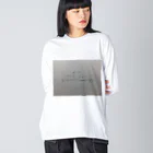 たこまんの気まぐれ屋の数学猫 Big Long Sleeve T-Shirt