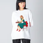 桜音ことこ企画のちょっと休憩 Big Long Sleeve T-Shirt