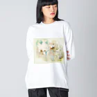 TONOHARUNAのまぶたの裏 Big Long Sleeve T-Shirt