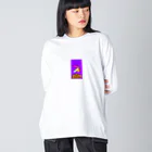 ʚ🦄ɞみつり🌈𝑆𝑂𝐷𝐴𝑆𝐻𝐼𓃗のスピノくん(恐竜) Big Long Sleeve T-Shirt