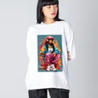 FeroのIdoL Big Long Sleeve T-Shirt