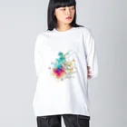 Enartivaの自由と欲望 Big Long Sleeve T-Shirt