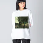 世界美術商店の蛇使いの女 / The Snake Charmer Big Long Sleeve T-Shirt