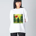 Carpe Diemのグリーンサムライ2 Big Long Sleeve T-Shirt