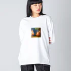 激カワポテぐっずのべぃ〜びーポテト君 Big Long Sleeve T-Shirt