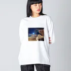 _masa_masa_のスタッフォードシャーテリア Big Long Sleeve T-Shirt