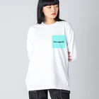 Billion HackのLive myself ビッグシルエットロングスリーブTシャツ