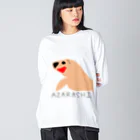 animaltennensuiの息子が描きそうなシリーズ:アザラシ Big Long Sleeve T-Shirt