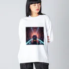 anc90のI'm a robot.20230906 Big Long Sleeve T-Shirt