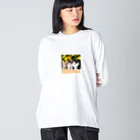 癒されショップのかわいいニャンコグッズ Big Long Sleeve T-Shirt