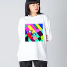 Thumugi-のポルシェ911 Big Long Sleeve T-Shirt