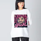 ノイトランナウェイのSPECIALZ FEAR ビッグシルエットロングスリーブTシャツ