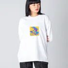 1103hiroのお買い物ワニ君 Big Long Sleeve T-Shirt