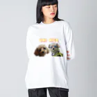 スクエグアウトドアCHストアのうににこロンT Big Long Sleeve T-Shirt