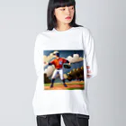 GG-SHOCKのベースボーラー Big Long Sleeve T-Shirt