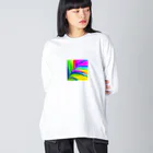 Jiokoのグラデーションマジック・アートキット Big Long Sleeve T-Shirt