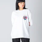 dogsdream8246のプードルめがね Big Long Sleeve T-Shirt