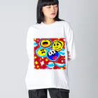 megamix-kazのみんな仲良し Big Long Sleeve T-Shirt