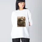 SOMARI_SATOのアンモニャイト Big Long Sleeve T-Shirt