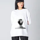 UFUYA　Worksの後ろ姿美人 Big Long Sleeve T-Shirt