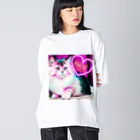 HANIのネコHANI Big Long Sleeve T-Shirt