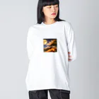 MESANのハロウィングッズ Big Long Sleeve T-Shirt