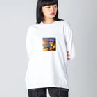 CHOCOLATEAの輝く未来 Big Long Sleeve T-Shirt