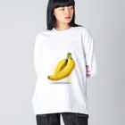 plusBeのバナナブリーズ Tシャツ Big Long Sleeve T-Shirt