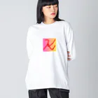 Maruchannのイニシャルk ビッグシルエットロングスリーブTシャツ