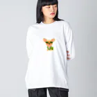 チワワ愛好家ショップのチワワとの毎日の冒険 Big Long Sleeve T-Shirt