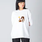 キイロチャンのアニマル学校 Big Long Sleeve T-Shirt