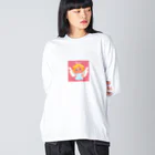 かわちい♡やさんのかわいい天使ちゃんグッズ Big Long Sleeve T-Shirt