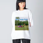 wataru-ingのMy Camp Style ビッグシルエットロングスリーブTシャツ