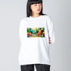 longberyの森 ビッグシルエットロングスリーブTシャツ