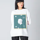 おしょーゆのシェイプ01 ビッグシルエットロングスリーブTシャツ