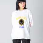 FurryFarmのうちの猫　シリーズ「小雪」 Big Long Sleeve T-Shirt