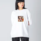 G’s shopのどこに行く？ Big Long Sleeve T-Shirt