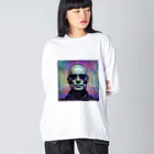 Hayate Kawakami オリジナルの親分 Big Long Sleeve T-Shirt