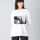 あらたんの絵画作品のやつの《What is our destination?》 Big Long Sleeve T-Shirt