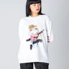 プラノワの魔法のみなつきお誕生日グッズ Big Long Sleeve T-Shirt