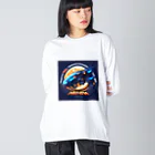 Lock-onの未来の乗り物　04 Big Long Sleeve T-Shirt